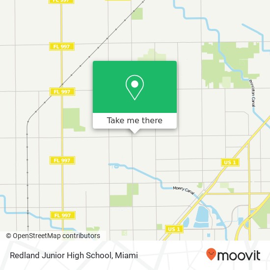 Mapa de Redland Junior High School