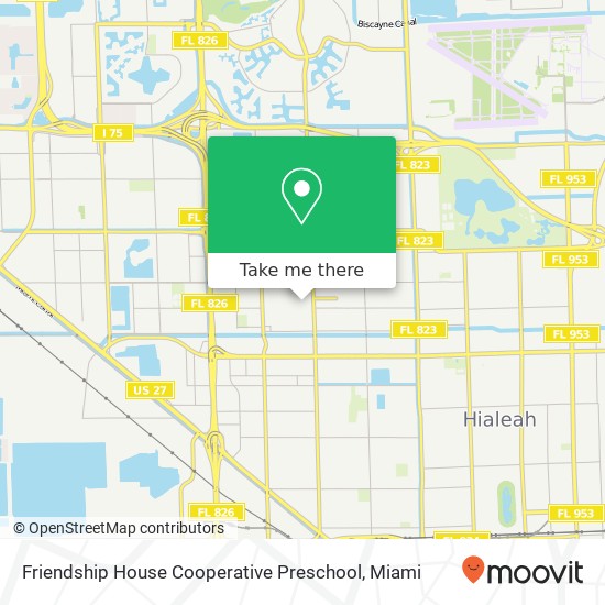 Friendship House Cooperative Preschool map