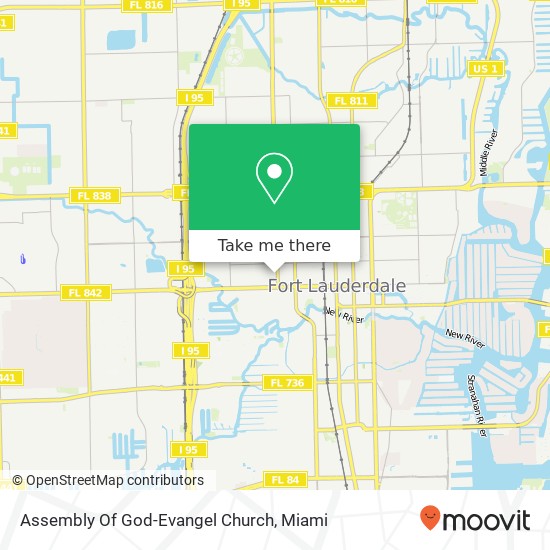 Mapa de Assembly Of God-Evangel Church