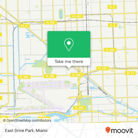 Mapa de East Drive Park