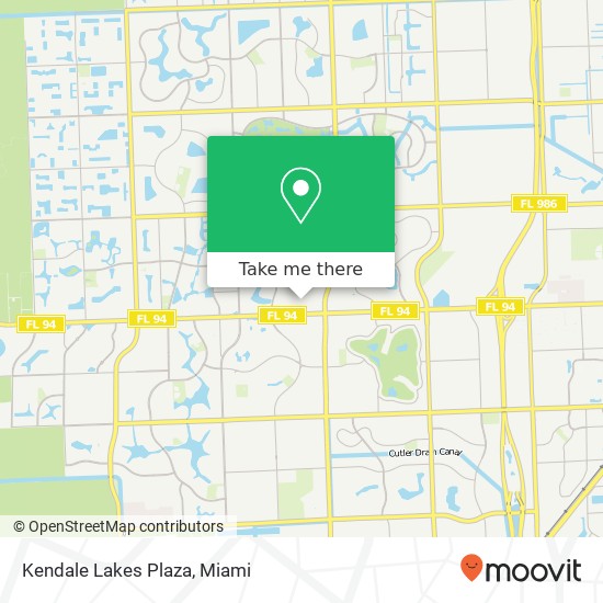 Kendale Lakes Plaza map