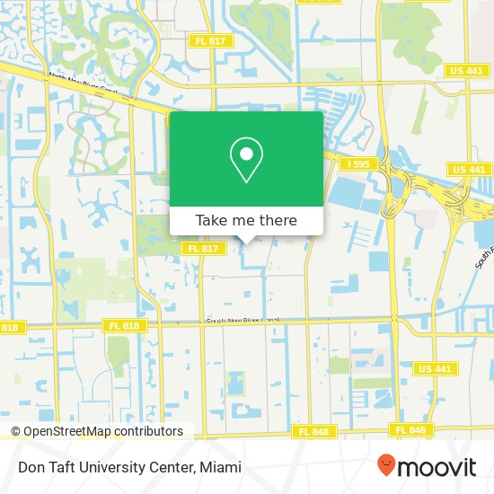 Don Taft University Center map