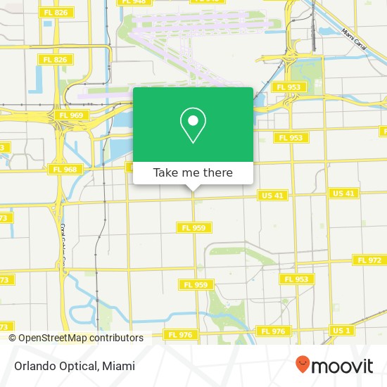 Orlando Optical map