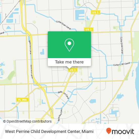 Mapa de West Perrine Child Development Center