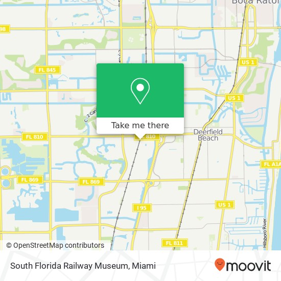 Mapa de South Florida Railway Museum