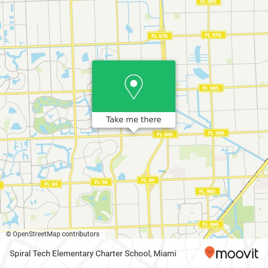 Mapa de Spiral Tech Elementary Charter School