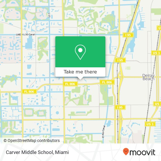 Mapa de Carver Middle School