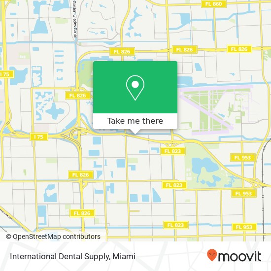 Mapa de International Dental Supply