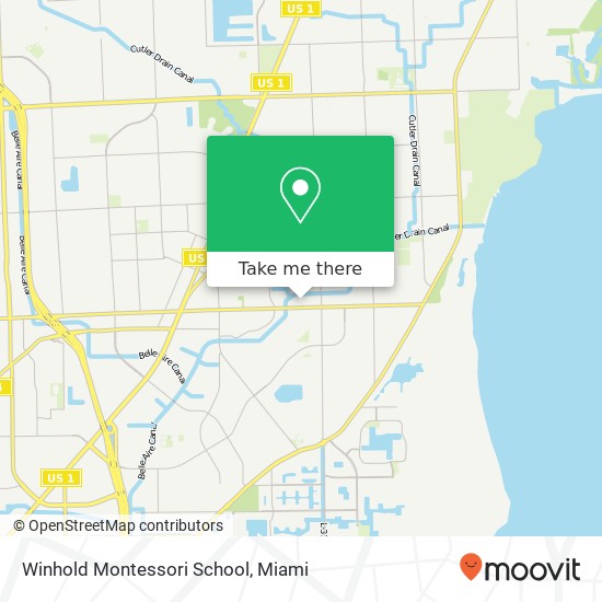 Mapa de Winhold Montessori School