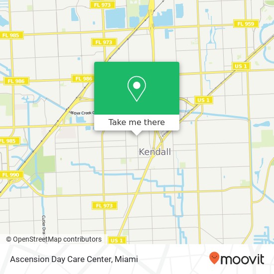 Ascension Day Care Center map