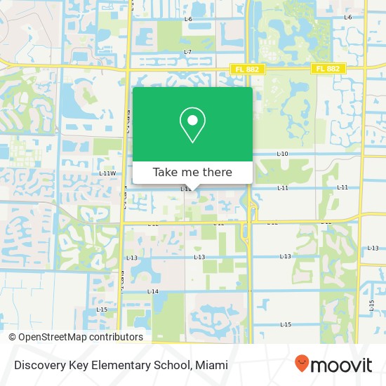 Discovery Key Elementary School map