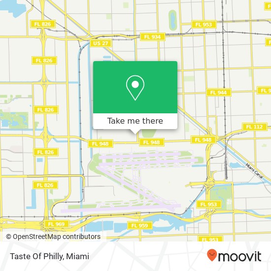 Mapa de Taste Of Philly