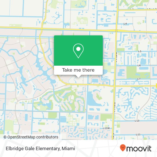 Elbridge Gale Elementary map