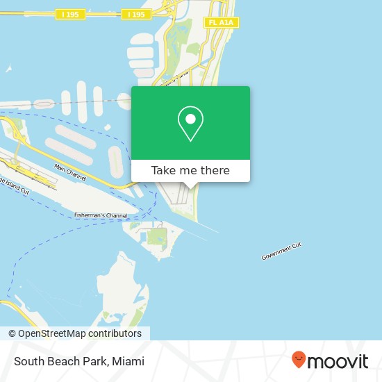 South Beach Park map