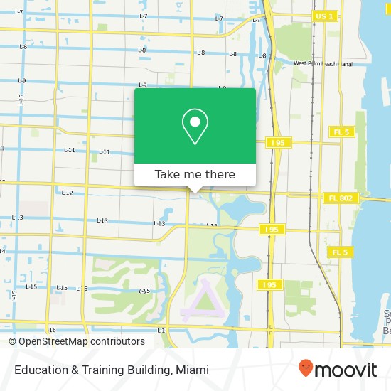 Education & Training Building map