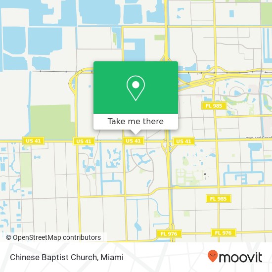 Chinese Baptist Church map