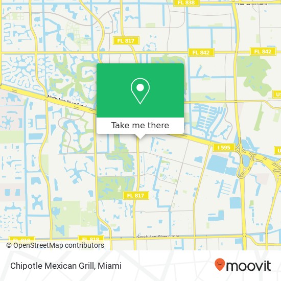 Mapa de Chipotle Mexican Grill