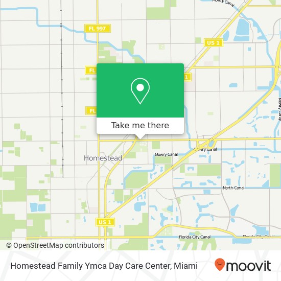 Homestead Family Ymca Day Care Center map