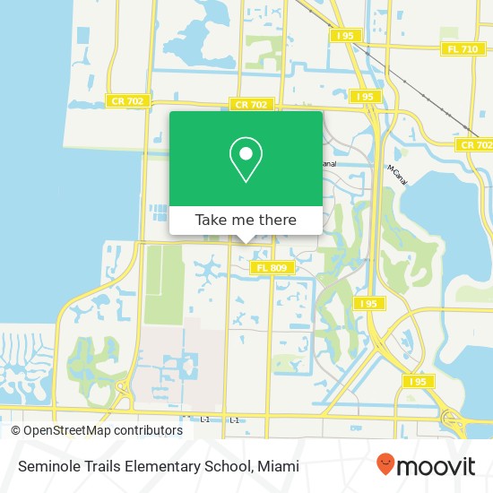 Seminole Trails Elementary School map