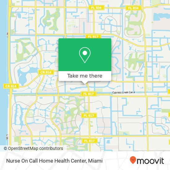 Mapa de Nurse On Call Home Health Center