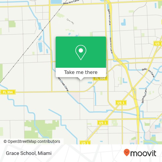 Grace School map