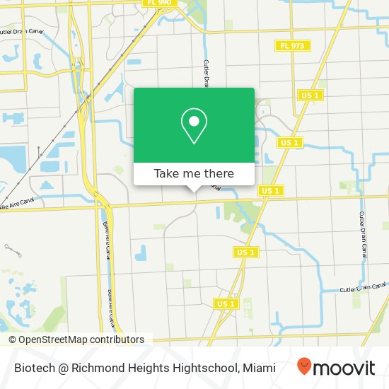 Mapa de Biotech @ Richmond Heights Hightschool