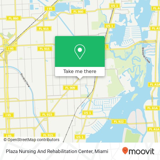 Mapa de Plaza Nursing And Rehabilitation Center
