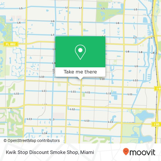 Kwik Stop Discount Smoke Shop map