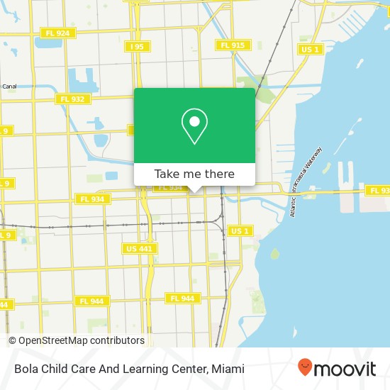 Bola Child Care And Learning Center map