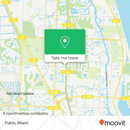 Publix map