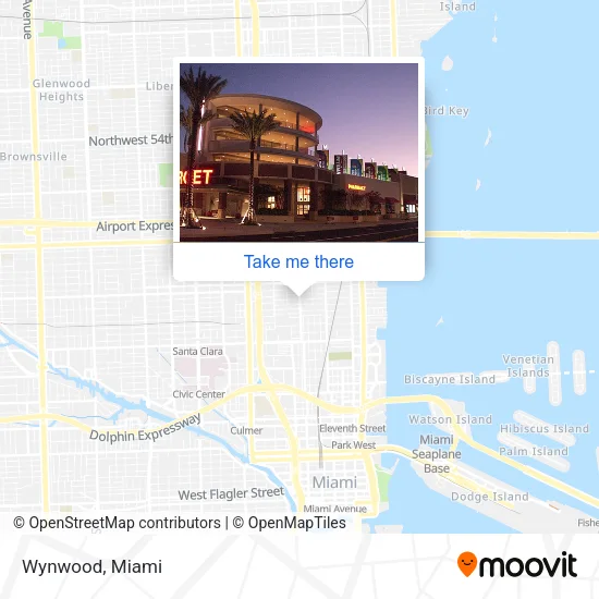 Mapa de Wynwood