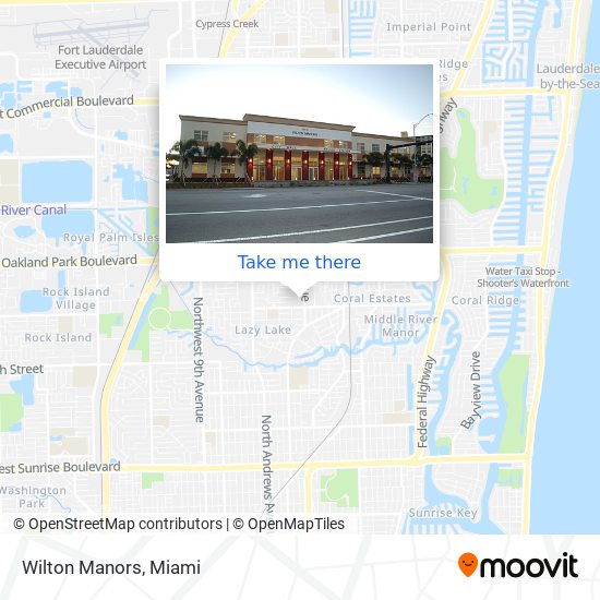 Wilton Manors map