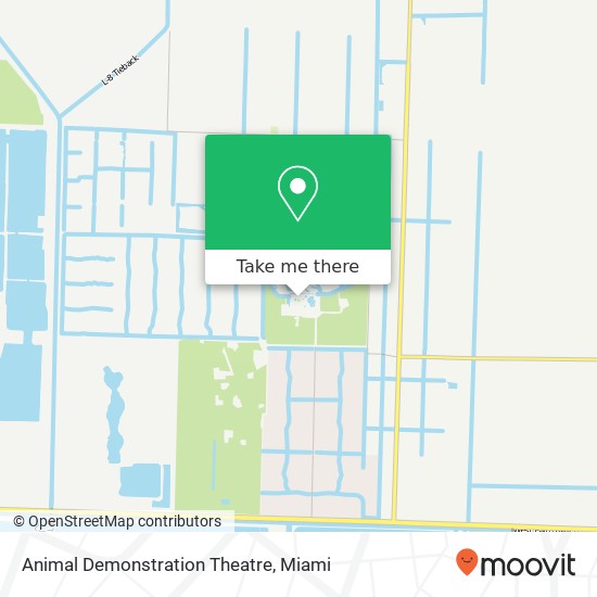 Mapa de Animal Demonstration Theatre