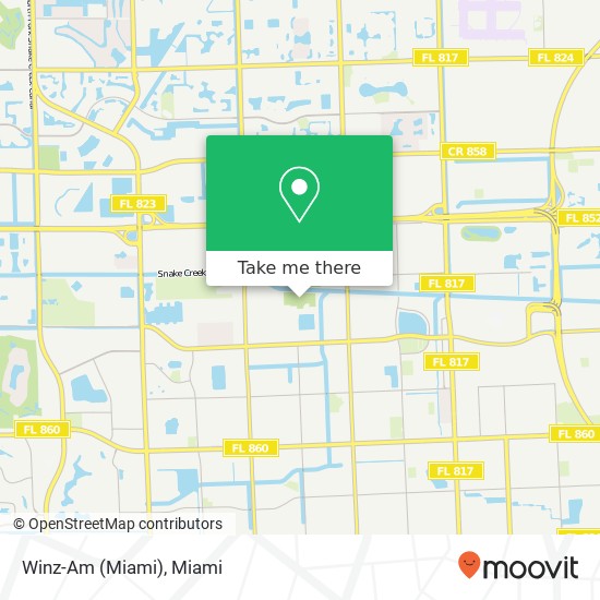 Winz-Am (Miami) map