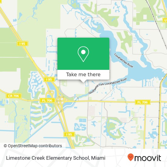 Limestone Creek Elementary School map