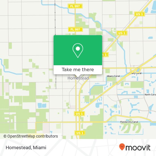 Homestead map