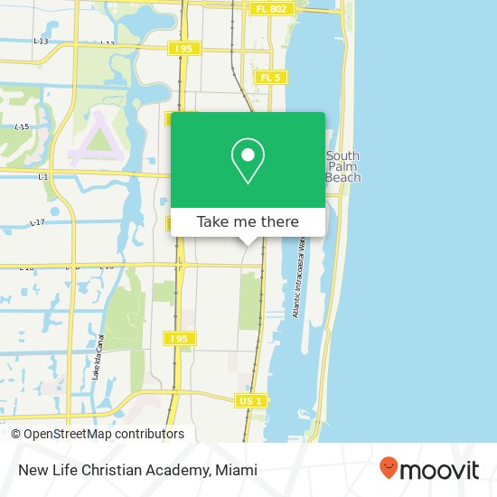 New Life Christian Academy map