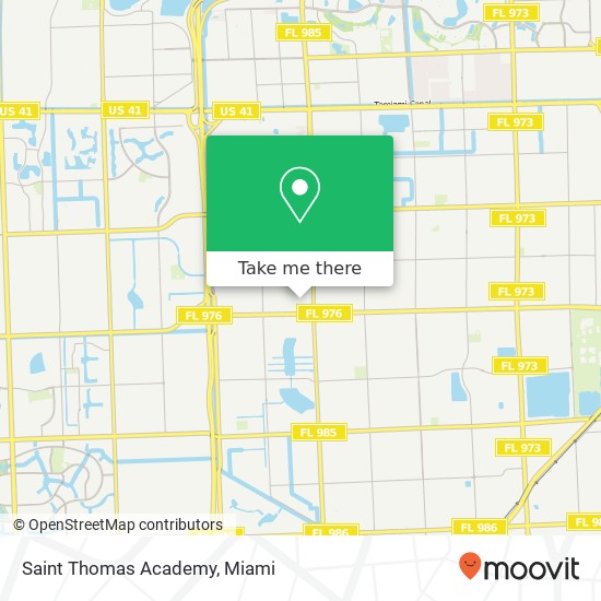 Saint Thomas Academy map
