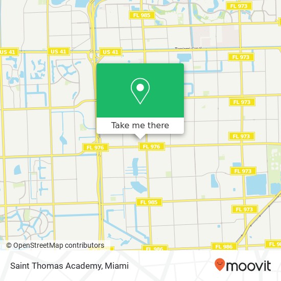 Mapa de Saint Thomas Academy