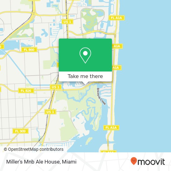 Miller's Mnb Ale House map