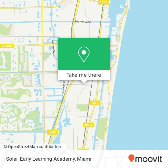 Soleil Early Learning Academy map