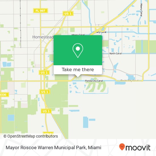 Mapa de Mayor Roscoe Warren Municipal Park