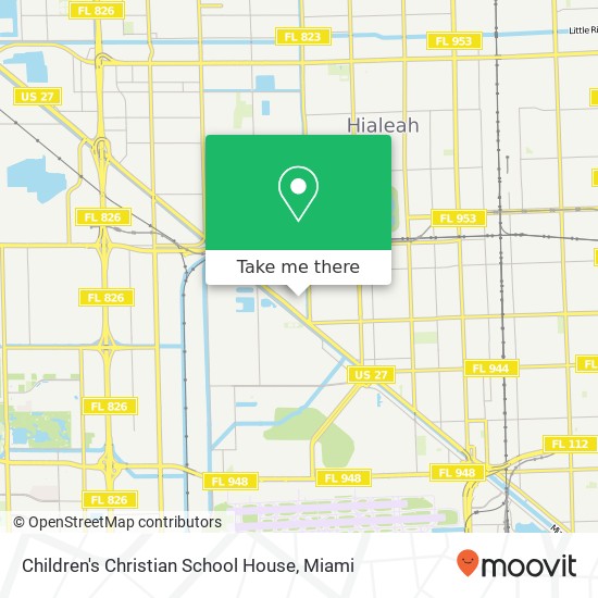 Children's Christian School House map