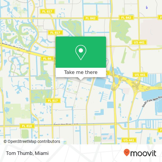 Tom Thumb map