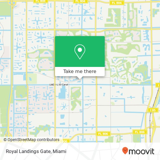 Royal Landings Gate map