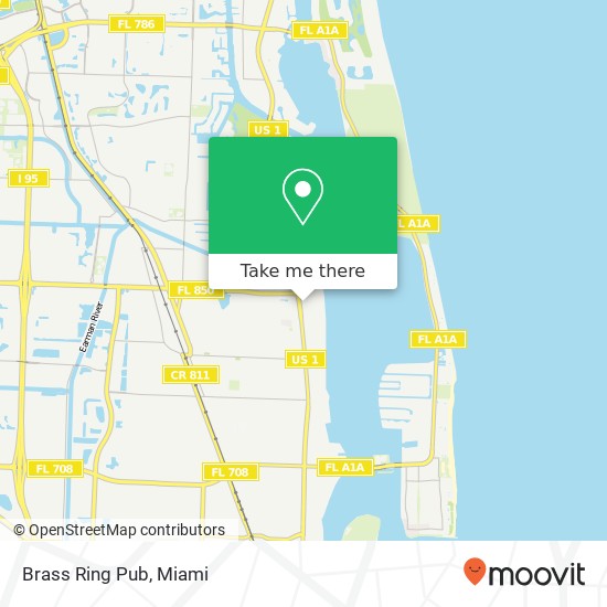 Mapa de Brass Ring Pub