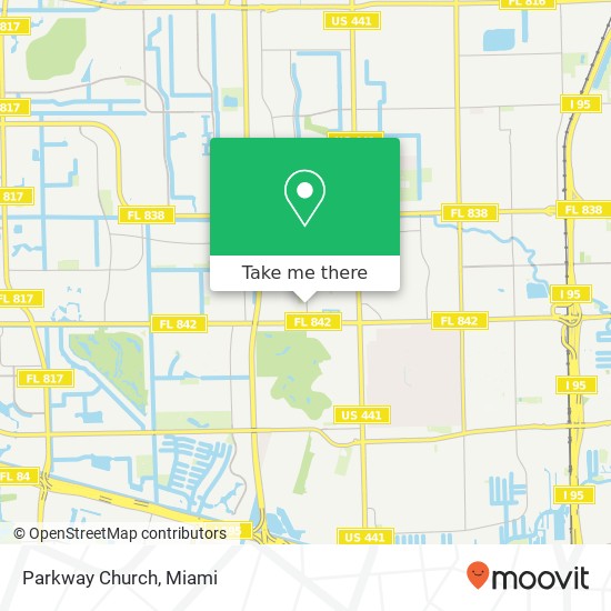 Parkway Church map