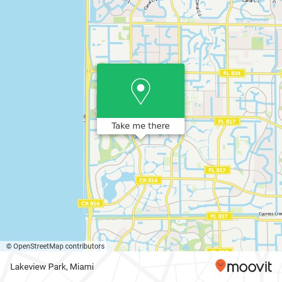 Lakeview Park map