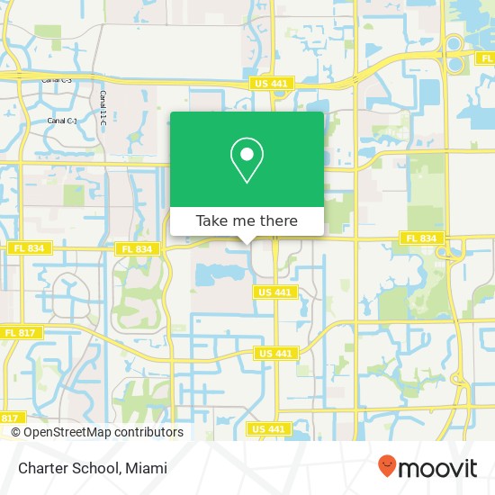 Mapa de Charter School