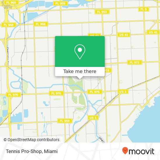 Tennis Pro-Shop map